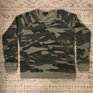 Lucky brand camo sweatshirt